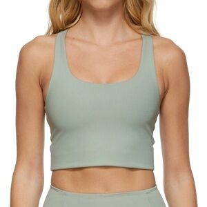 Girlfriend Collective Paloma bra green